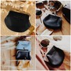 Gusti Fenja Leather Wallet with Clip Closure, Click Closure Clip