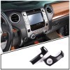 cartiangous Matte Black Console Air Condition AC Vent Cover Trim
