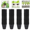 100 PCS Heavy Duty Net Pots for Hydroponics and Aquaponics