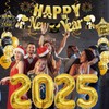 New Year's Eve Decoration 2025 XXL Decoration Set, New Year