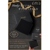 Brunze Wallet, Men's, Bi-Fold, Glossy, Carbon Leather, Bifold, Compact Wallet,