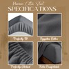 Linens World Egyptian Cotton Fitted Sheets Super King Size Breathable,