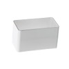 110x55mm Duct Connector - Straight Joint - Rectangular Flat PVC