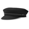 fiebig Elbsegler Hat for Men and Women, Classic Lined Captain's
