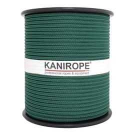 Kanirope® PP Seil Polypropylenseil MULTIBRAID 3mm 100m Farbe Tannengrün (2564) 16x geflochten