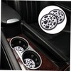 ABOOFAN 2pcs Cow Print Car Cup Coasters Non Slip Mats