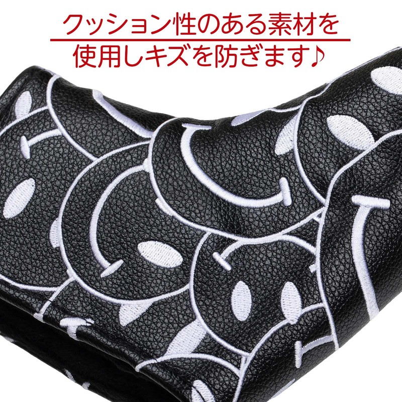 Putter Cover, Pin Type, Golf Headcover, Compatible with Scotty Cameron,