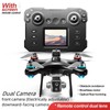 RC Drone with Screen Display Remote Control, 1080P Dual Camera,