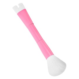 NOLITOY Cosmetics Foundation Brush Loose Powder Brush Cosmetic Brush Pink Aluminum Tube Nylon Women Makeup Brush