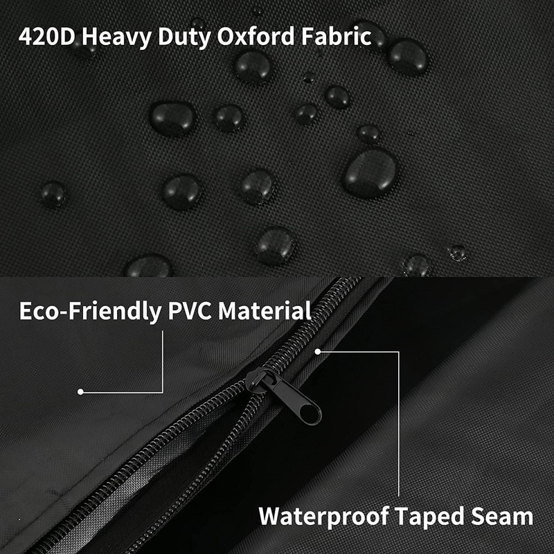 330 Gallon IBC Tote Cover Barlic 420D With Zipper for