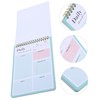 Gadpiparty Daily Study Planner Notepad for Homeschool Lightweight Appointment Notepad