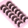 False Eyelashes Full Lashes Mink Wispy Thick Volume Eye Lashes