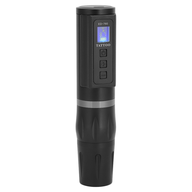 Cordless Tattoo Pen Machine Aluminum Alloy Frame Digital Display High