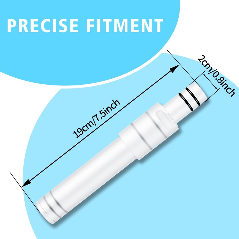 2-Pack Puffing Air Tubes for VEVOR Ice Cream Maker Machine,