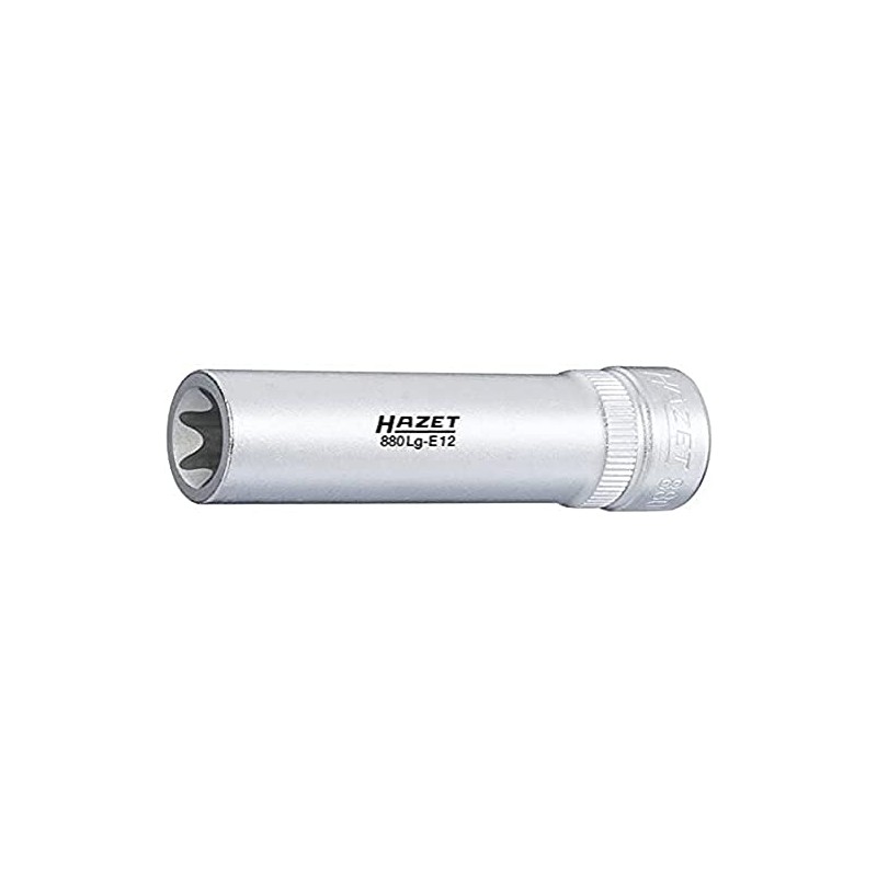 HAZET 880LG-E12 Long E-Type Torx Socket (0.4 inch (9.5 mm)