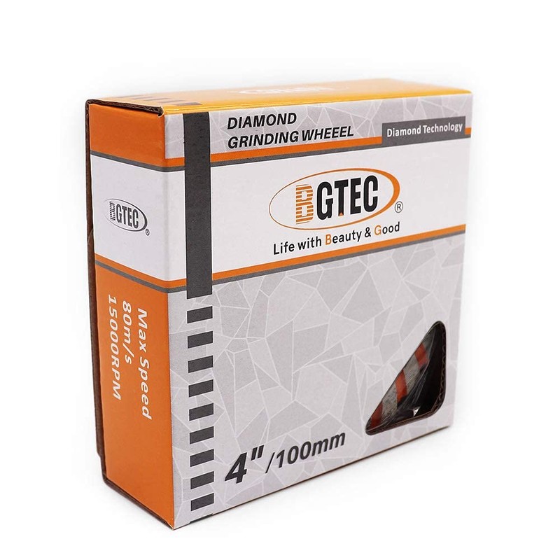 Diamond Cup Surface Grinding Wheel,BGTEC 100MM Turbo Row Concrete Diamond