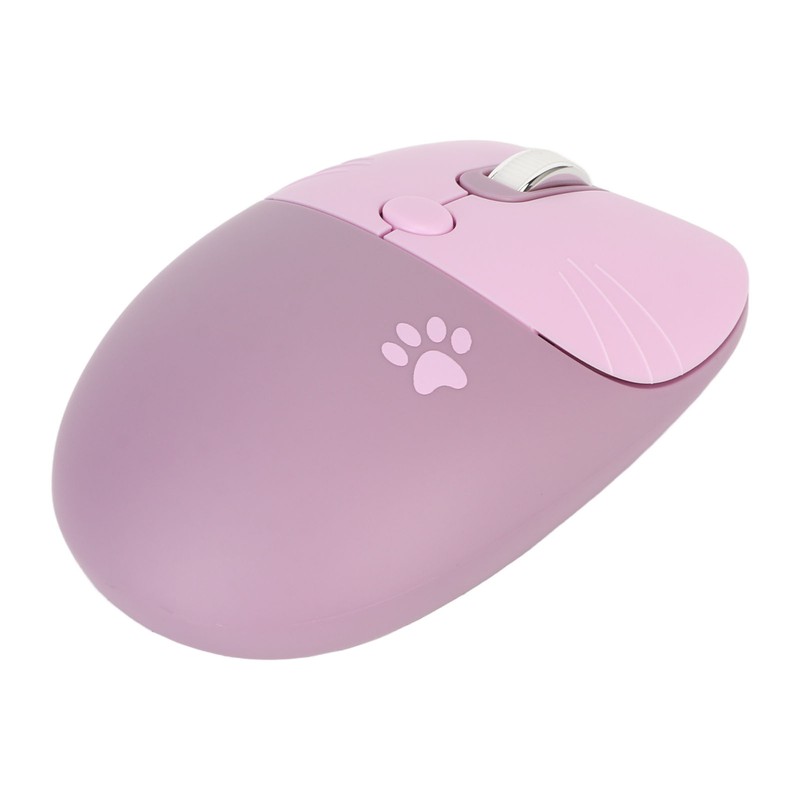 2.4G Cat Wireless Mouse Mute USB Receiver Cute Portable 3