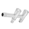 G1/2 Stainless Steel Faucet 1 Inlet 2 Outlet Washing Machine