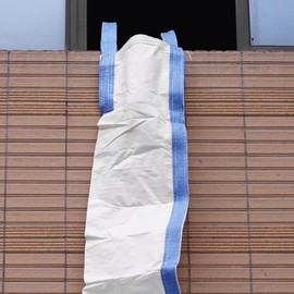 JIAWANSHUN Heavy Duty Trash Chute 10ft x16in，Compact Construction Debris Removal Chute, Easy Install & Portable Garbage Chute for Home Renovation, Roof Cleanup，Light construction waste handling