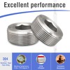 horiznext npt 3/4 stainless steel 304 male thread internal hex