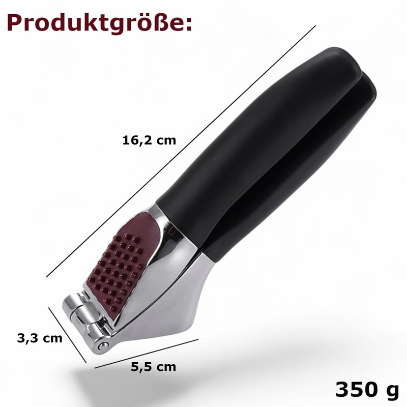 EliteHoff Premium Garlic Press, Garlic Cutter Made of Stainless Steel