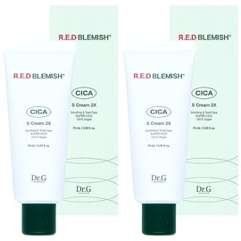 Dr.G S Barrier Care Centella asiatica Cream Dr. G Red Blemish Cica S Cream 2X 70ml 1+1 / S 장벽케어 병풀크림 닥터지 레드 블레미쉬 시카 S 크림 2X 70ml 1+1
