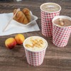 Restaurantware 8 Ounce Disposable Coffee Cups 500 Spiral Wall Hot