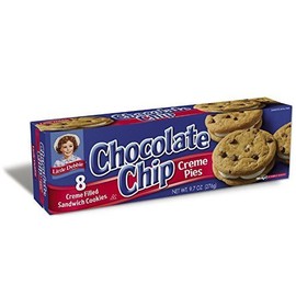 Little Debbie Chocolate Chip Crème Pies 10. 63 oz, 8 Ct