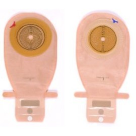 Colostomy Pouch Assura One-Piece System 11-1/2" 3/8 to 2-1/4" Drainable NonConvex, Trim To Fit (#15869, Sold Per Box)