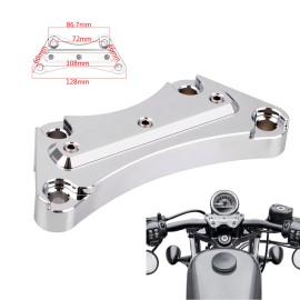 Unbranded CNC 1" Handlebar Riser Top Clamp For Harley Electra Glide Ultra Limited 97-19 US