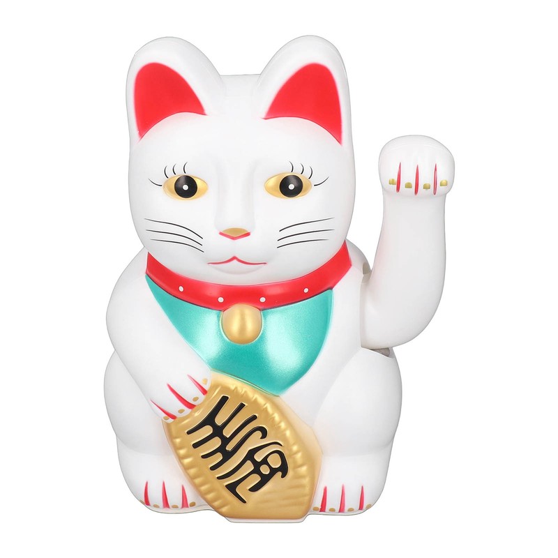 10inch Waving Fortune Lucky Cat Cute Fortune Cat Statue Decoration
