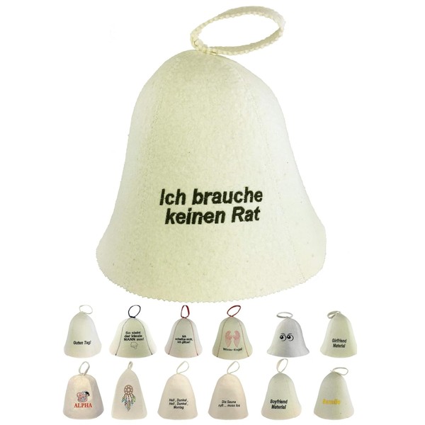 GMMH Sauna Hat Sauna Hat Made of Wool Felt –