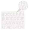NOLITOY Alphanumeric Stencil Set Numbers Letters Mold for DIY Jewelry