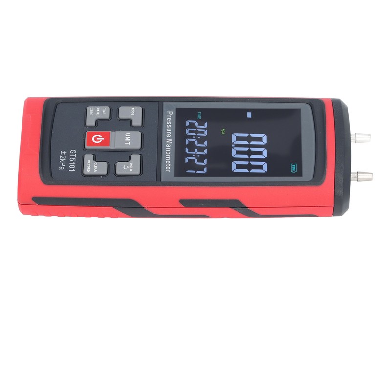 ±2KPa Differential Pressure Gauge High Accuracy Digital Pressure Manometer for
