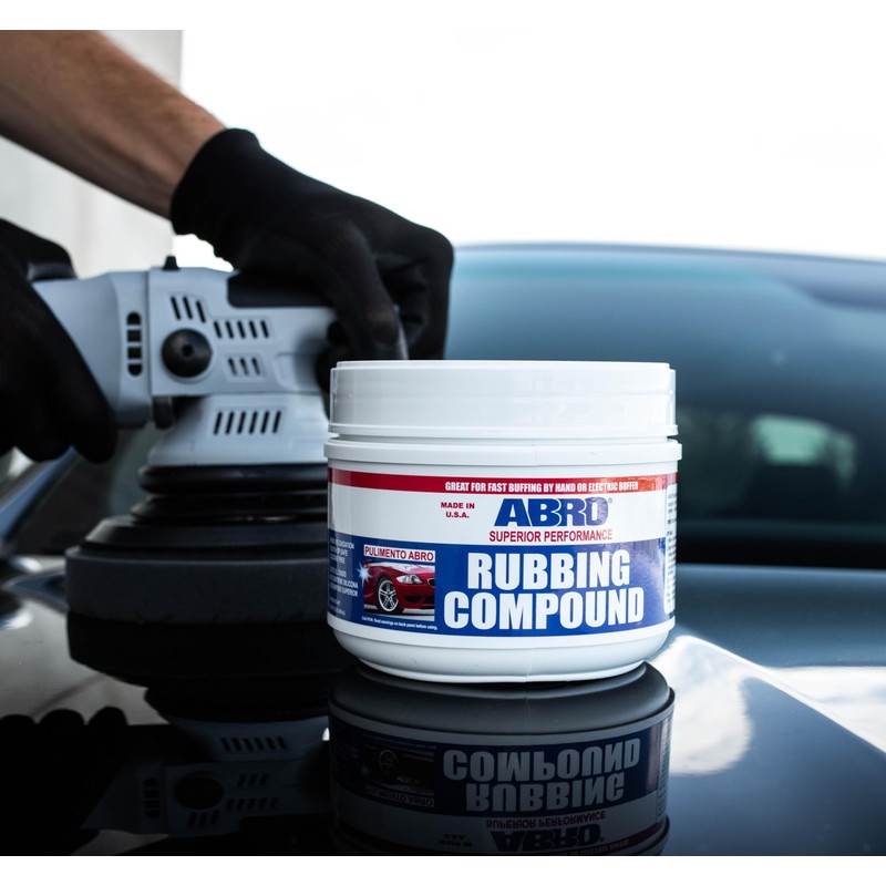 ABRO Superior Performance Rubbing Compound, 32 oz., High-tech Shine Car