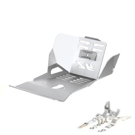 Front Skid Plate Engine Mud Guard Bash Cover Protector Compatible with Yamaha YZ250 YZ250X 2005-2024 (Silver)