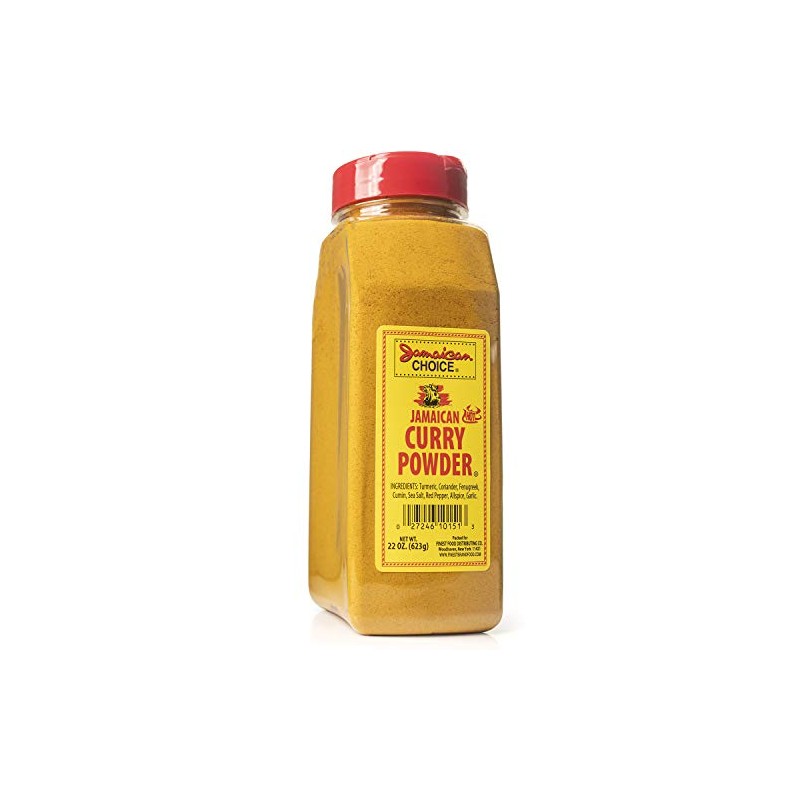 Jamaican Choice HOT Curry Powder, Kosher | 22 Oz