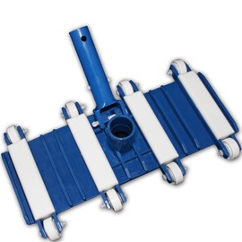 Pool Style PS051B Flexible Gunite Vacuum Head Blue amp; White