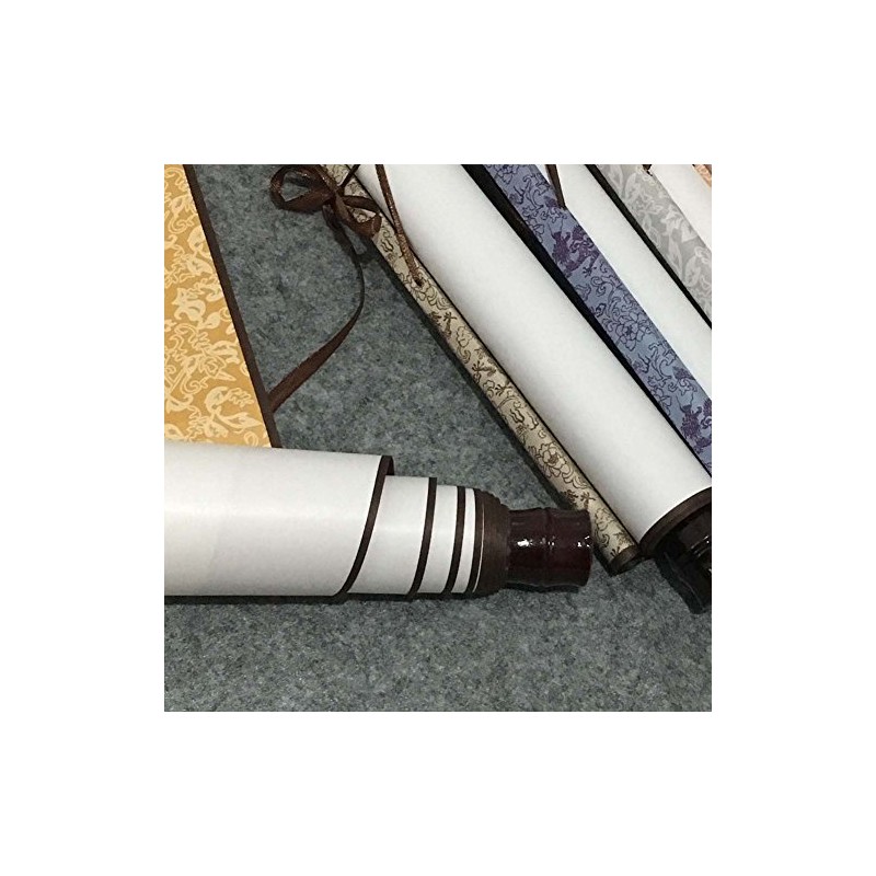 Classic Empty Calligraphy Practice PU Roll Hanging Roll Chinese Ink