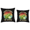 Chayote Is Always the Answer Vegetable Humor Throw Pillow