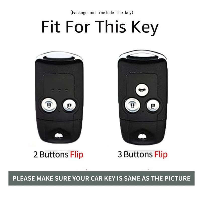 ontto TPU Car Key Fob Cover Fit for Honda Civic