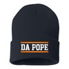 One Size Navy Cuffed Da Pope Funny Chicago Pope Leo