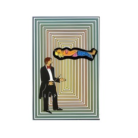 MilesMagic Magician's Floating Lady Gimmick | Lady Image Floating in Photo Mentalism | Stage Magic | Street Magic | for Real Close Up Effect Magic Trick