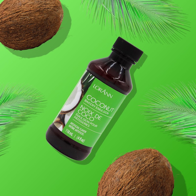 LorAnn Oils Coconut Bakery Emulsion: True Essence, Ideal for Boosting