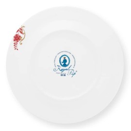 Pip Studio Royal Stripes 51001347 Dinner Plate Dark Pink 26.5 cm Pack of 1