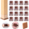 Ezprotekt Pack of 16 Chair Leg Floor Protectors Chair Leg