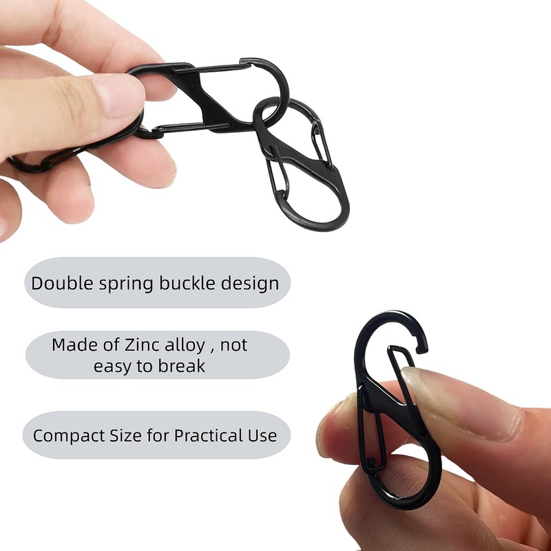 24pcs Zipper Clip Theft Deterrent, Zipper Pull Locks for Backpacks,