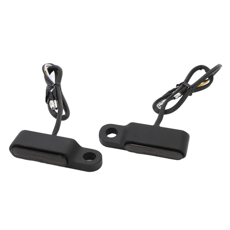 1 Pair Motorcycle LED Turn Signal Running Lights Retro Style