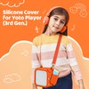 Protective Cover Carrying Silicone Case Compatible with Yoto Player 3rd
