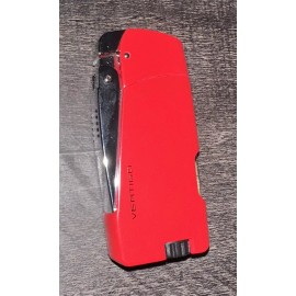 Romeo y Julieta Vertigo Razor Double Flame Cigar Butane Torch Lighter (Red)